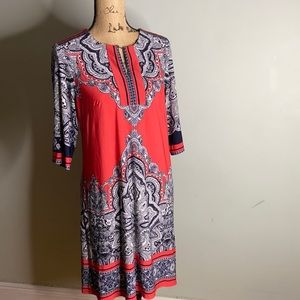 Sandra Darren print dress